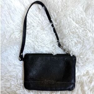 COACH Black Wristlet